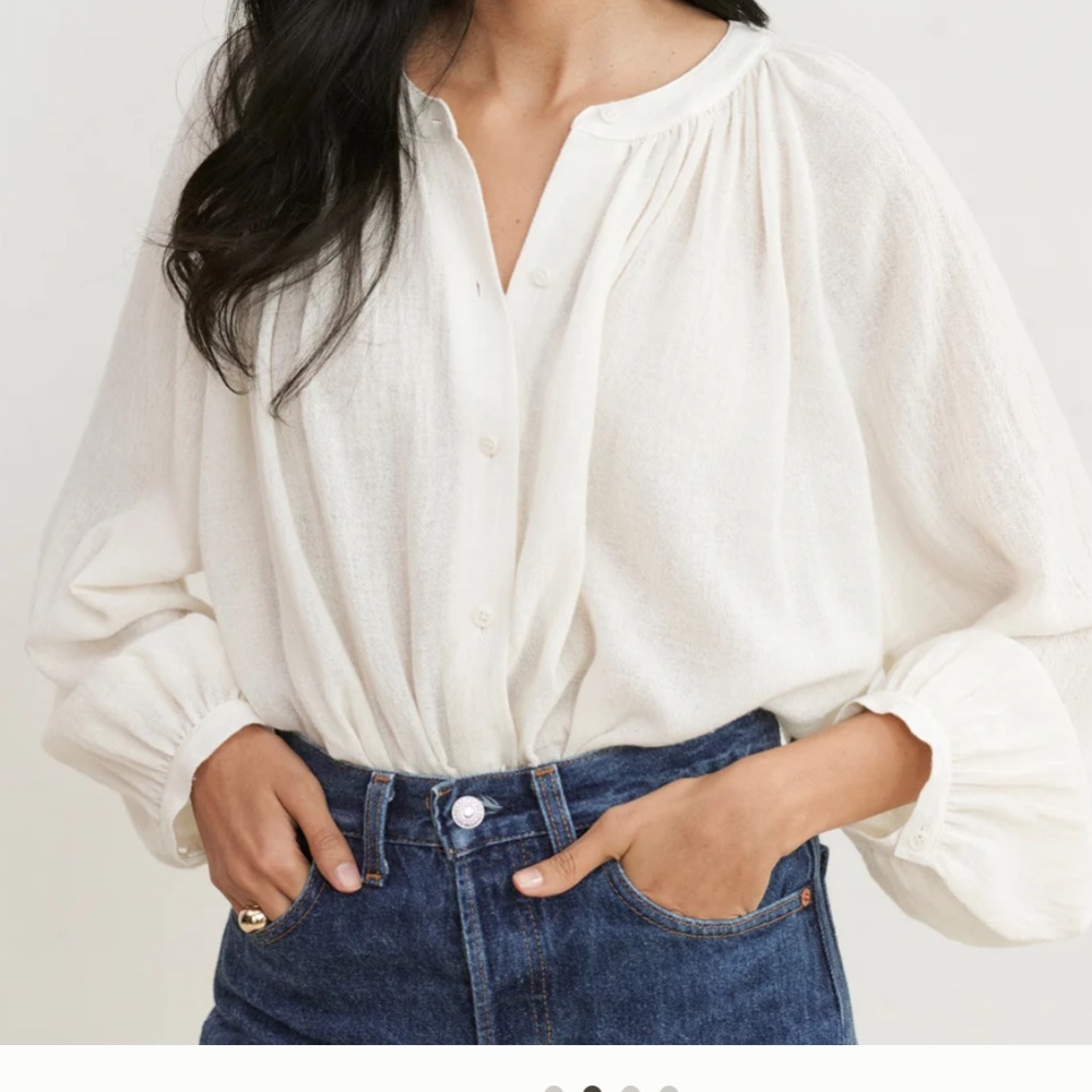 Jenni Kayne Long Sleeve Willow Blouse